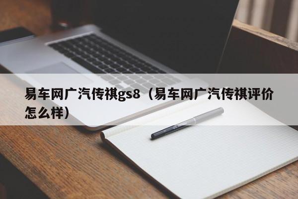 易车网广汽传祺gs8（易车网广汽传祺评价怎么样）